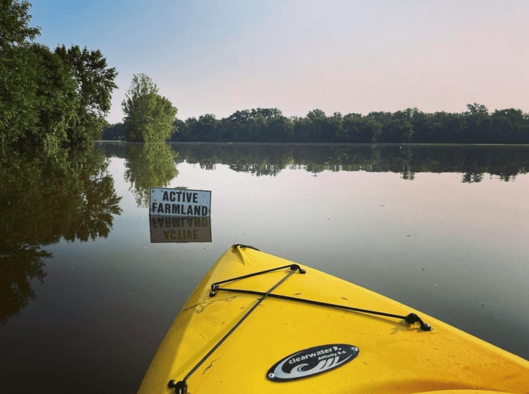 Photo of a kayak. on the water